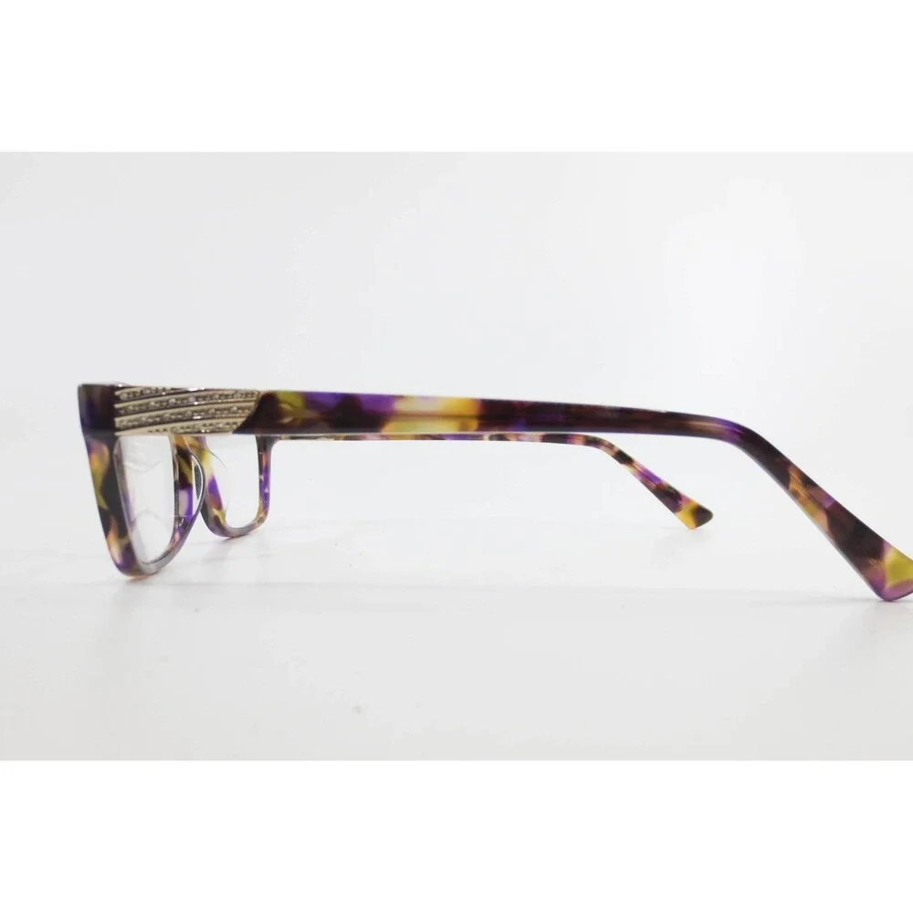 Chelsea Morgan CM 202237 PURP Purple Tortoise Eyeglass Frames 54-16-140